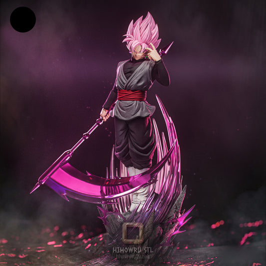 5114 Goku Black - Dragon Ball Super - STL 3D Print Files