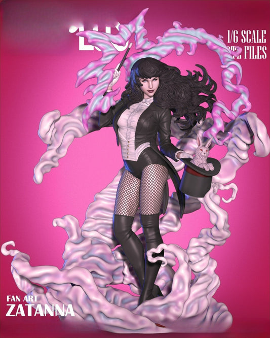 2882 Zatanna - DC Comics - STL 3D Print Files