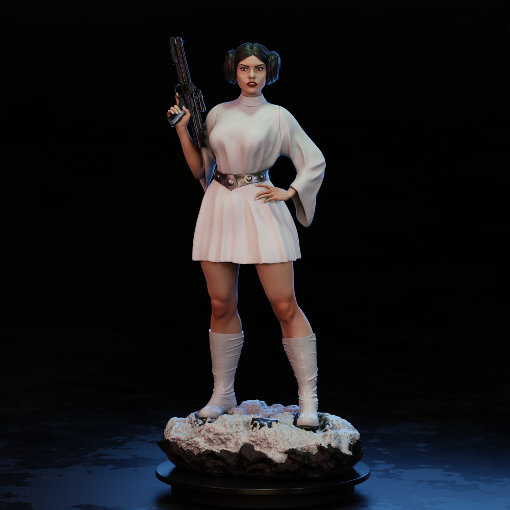 3771 Princess Leia NSFW - Star Wars - STL 3D Print Files