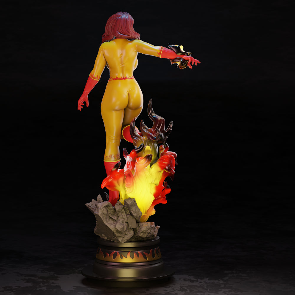 3776 Firestar NSFW - X-men - STL 3d Print Files
