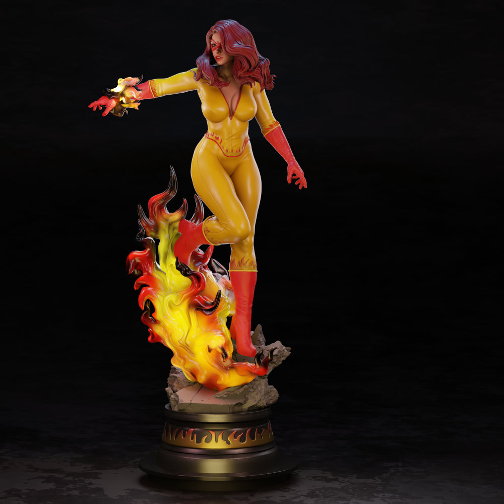 3776 Firestar NSFW - X-men - STL 3d Print Files