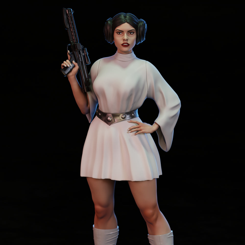 3771 Princess Leia NSFW - Star Wars - STL 3D Print Files