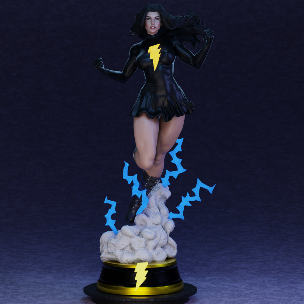 3884 Black Mary Marvel NSFW - DC COMICS - STL 3D Print Files