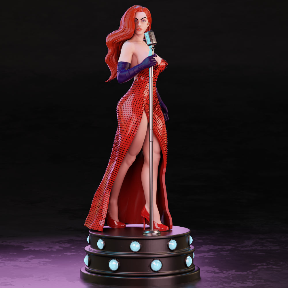4155 Jessica Rabbit NSFW - STL 3D Print Files