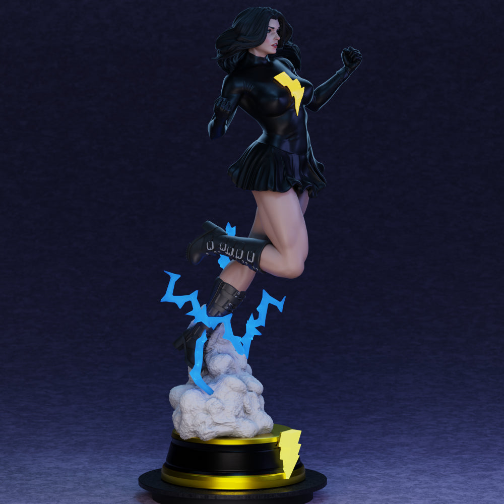 3884 Black Mary Marvel NSFW - DC COMICS - STL 3D Print Files