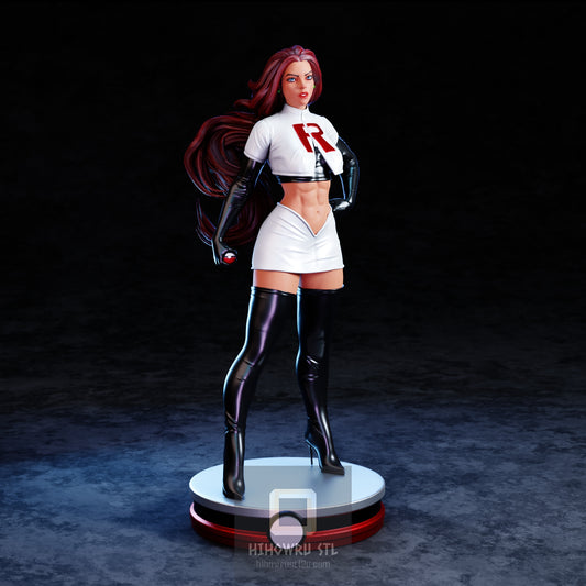 4424 Jessie NSFW - Pokemon - STL 3D Print Files
