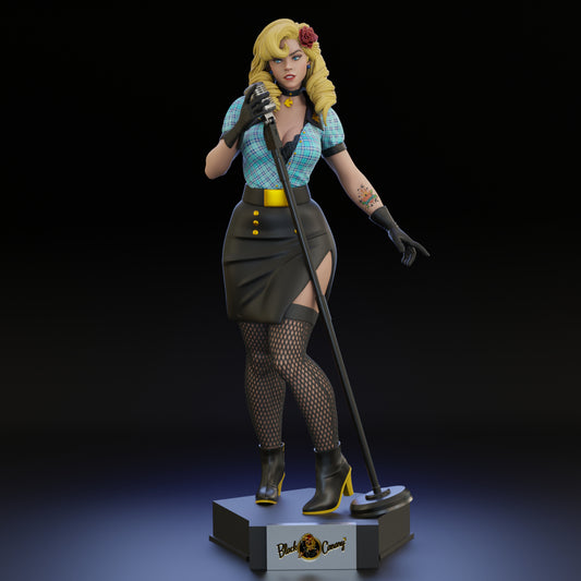 3653 Dinah Lance NSFW - DC Bombshells - STL 3D Print Files