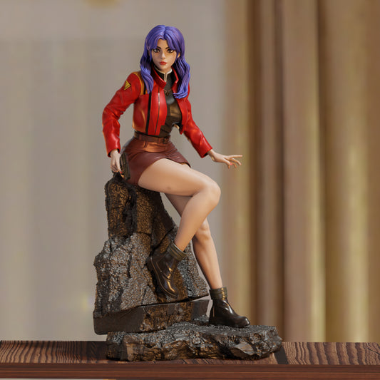3652 Misato Katsuragi - Evangelion - STL 3D Print Files