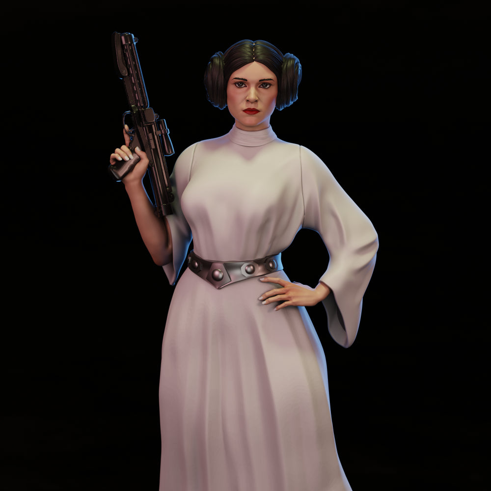 3771 Princess Leia NSFW - Star Wars - STL 3D Print Files