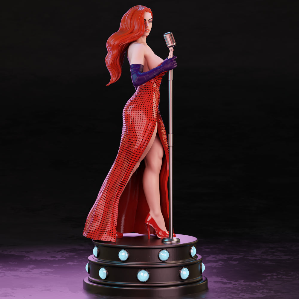 4155 Jessica Rabbit NSFW - STL 3D Print Files