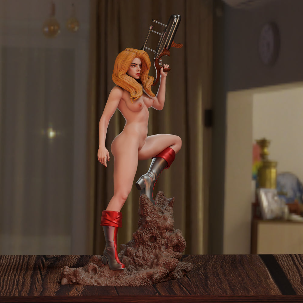 3766 Barbarella NSFW - STL 3D Print Files