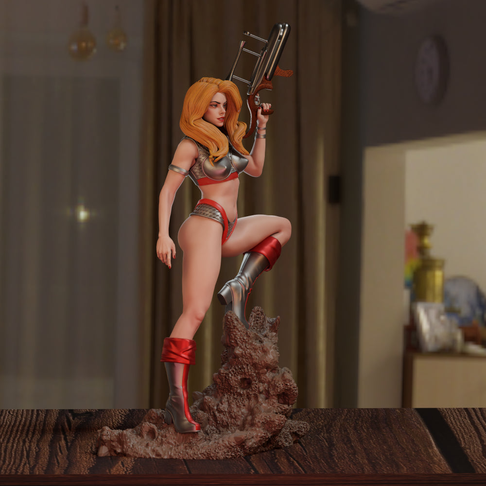 3766 Barbarella NSFW - STL 3D Print Files