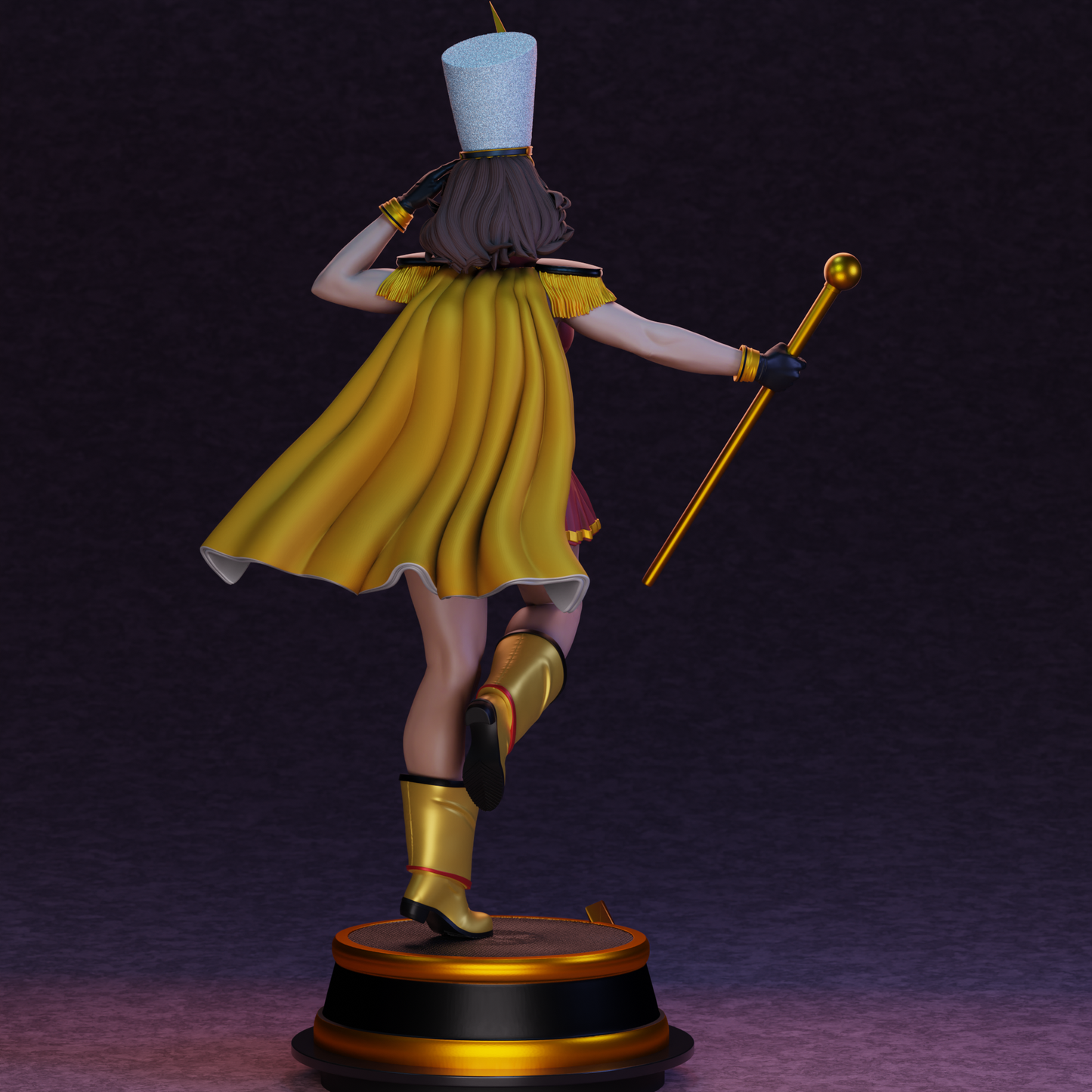 3887 Mary Shazam - DC Bombshells - STL 3D Print Files