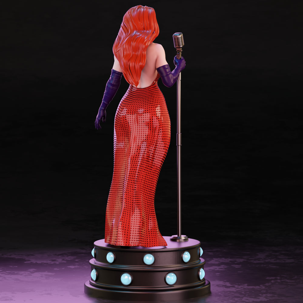 4155 Jessica Rabbit NSFW - STL 3D Print Files
