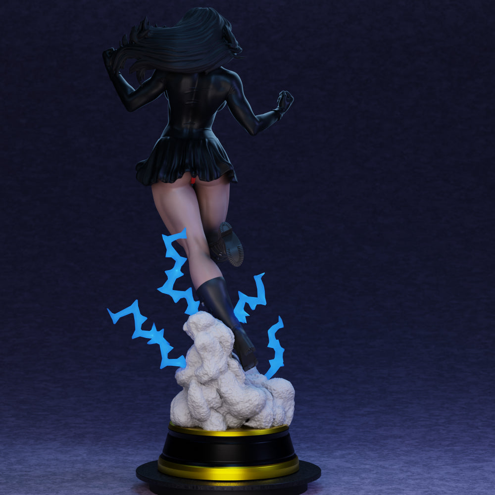 3884 Black Mary Marvel NSFW - DC COMICS - STL 3D Print Files