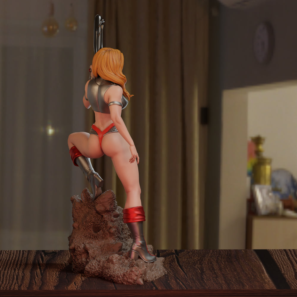3766 Barbarella NSFW - STL 3D Print Files