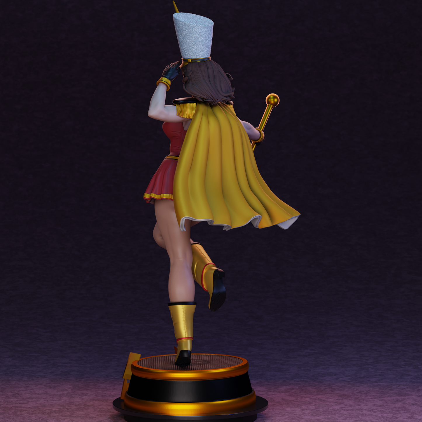 3887 Mary Shazam - DC Bombshells - STL 3D Print Files