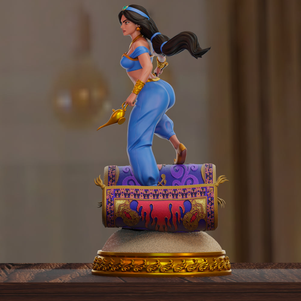 3529 Jasmine NSFW - Aladdin - STL 3D Print Files