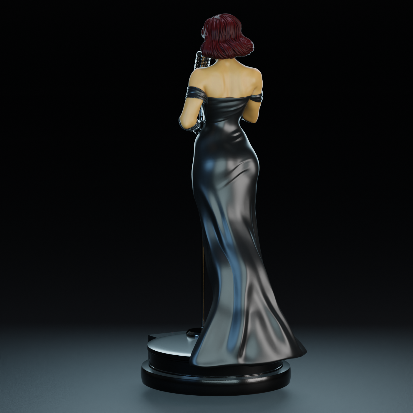 2924 Noir Burlesque - STL 3D Print Files