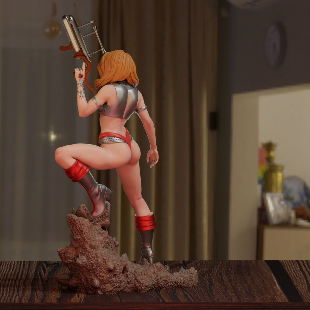 3766 Barbarella NSFW - STL 3D Print Files