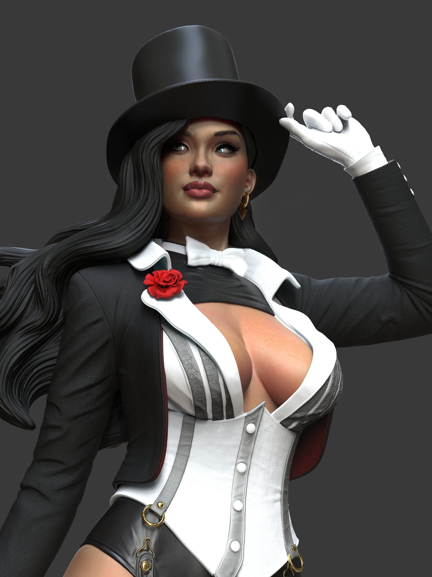 3161 Zatanna - DC Comics - STL 3D Print Files