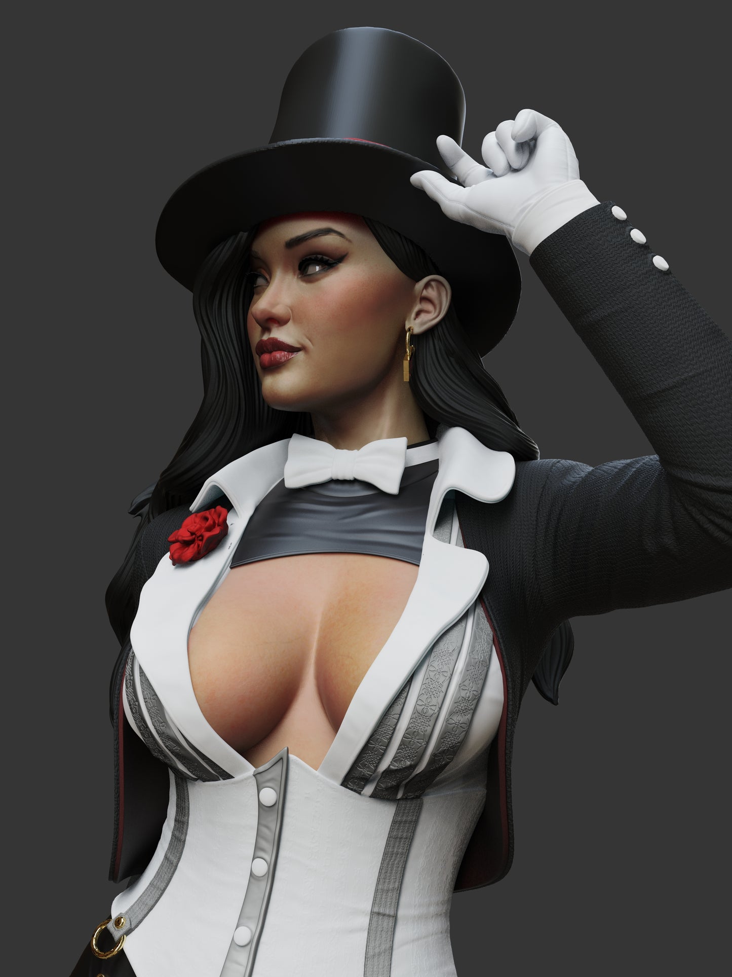 3161 Zatanna - DC Comics - STL 3D Print Files