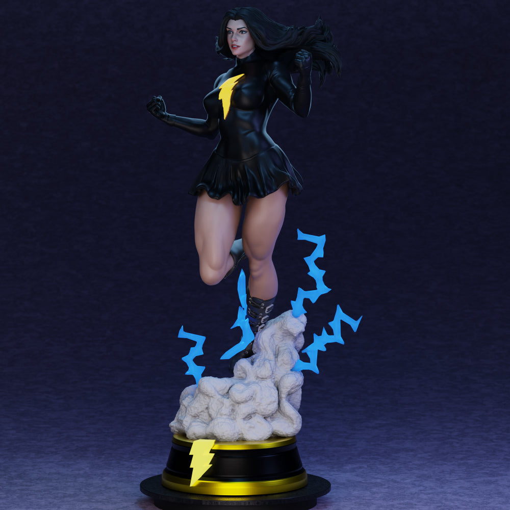 3884 Black Mary Marvel NSFW - DC COMICS - STL 3D Print Files
