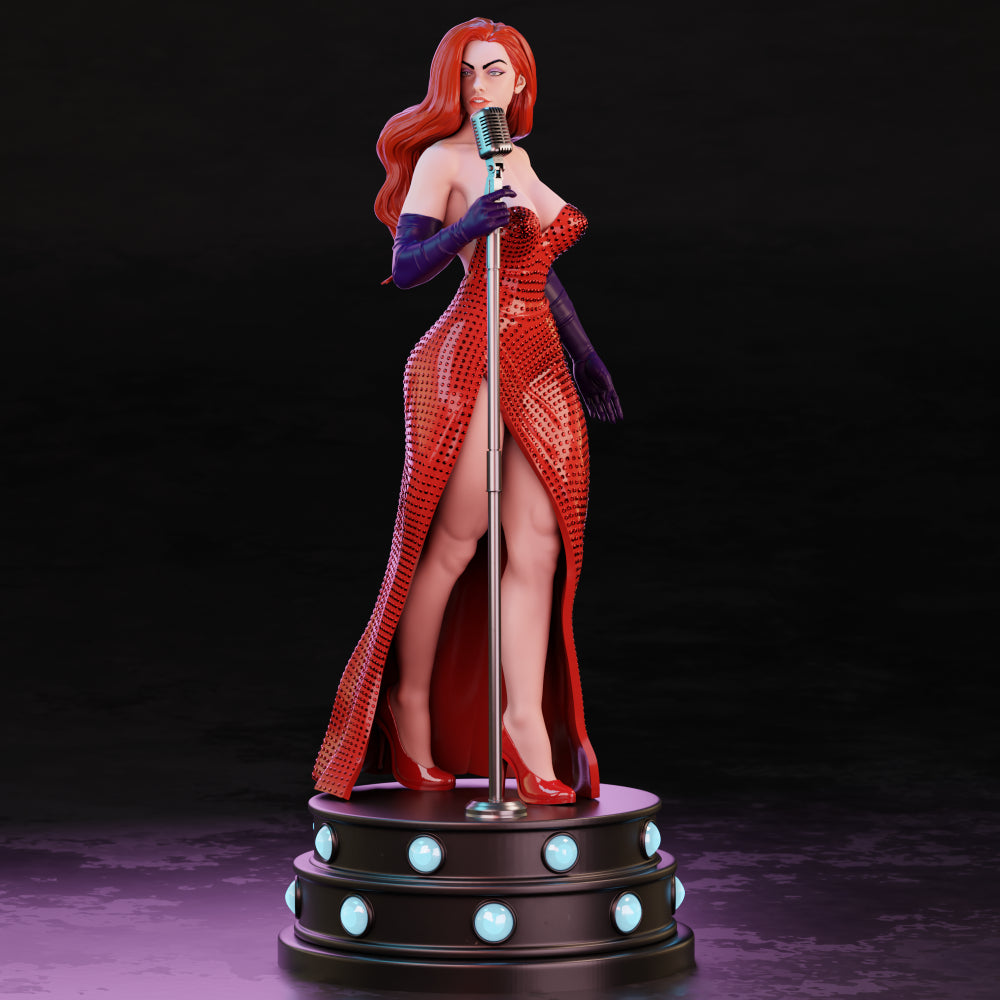 4155 Jessica Rabbit NSFW - STL 3D Print Files