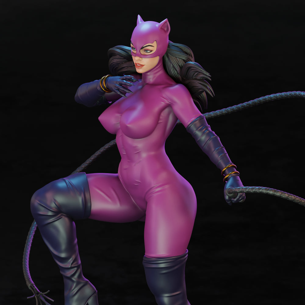 4147 Catwoman NSFW - DC COMICS - STL 3D Print Files