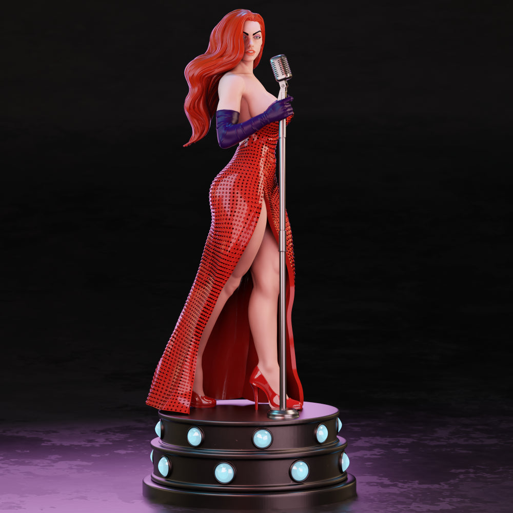 4155 Jessica Rabbit NSFW - STL 3D Print Files