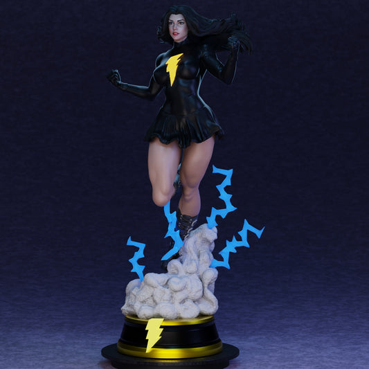 3884 Black Mary Marvel NSFW - DC COMICS - STL 3D Print Files