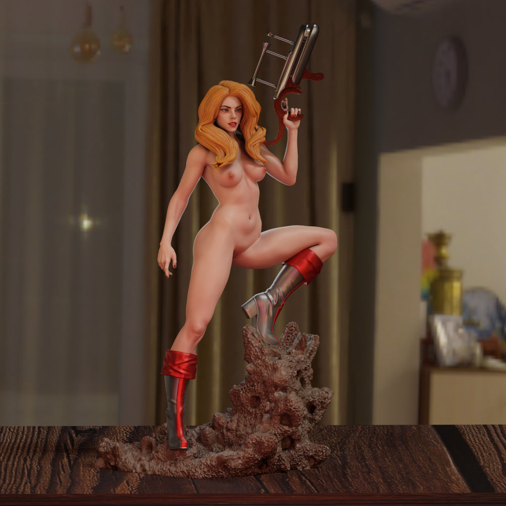3766 Barbarella NSFW - STL 3D Print Files