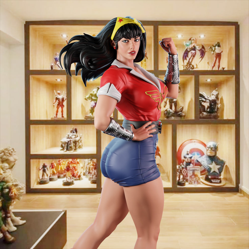 4072 Wonder Woman NSFW - DC Comics - STL 3D Print Files