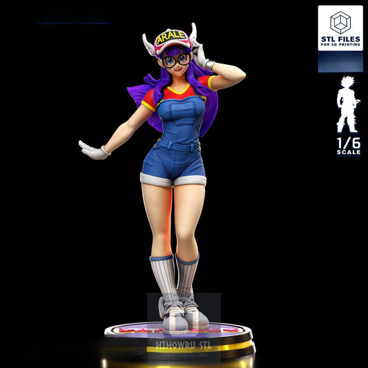 4586 Arale Norimaki - Dragon Ball - STL 3D Print Files