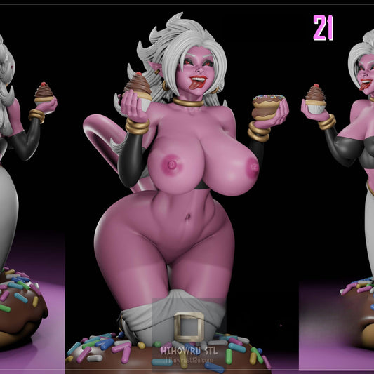 5136 Android 21 NSFW - Dragon Ball - STL 3D Print Files