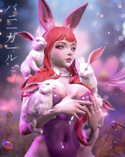 4152 Bunny Girl - STL 3D Print Files