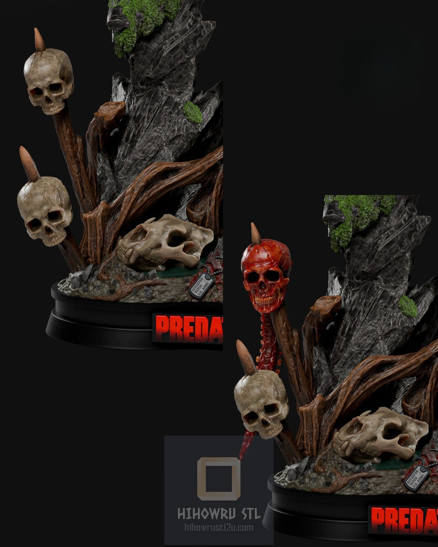 4823 Predator - STL 3D Print Files