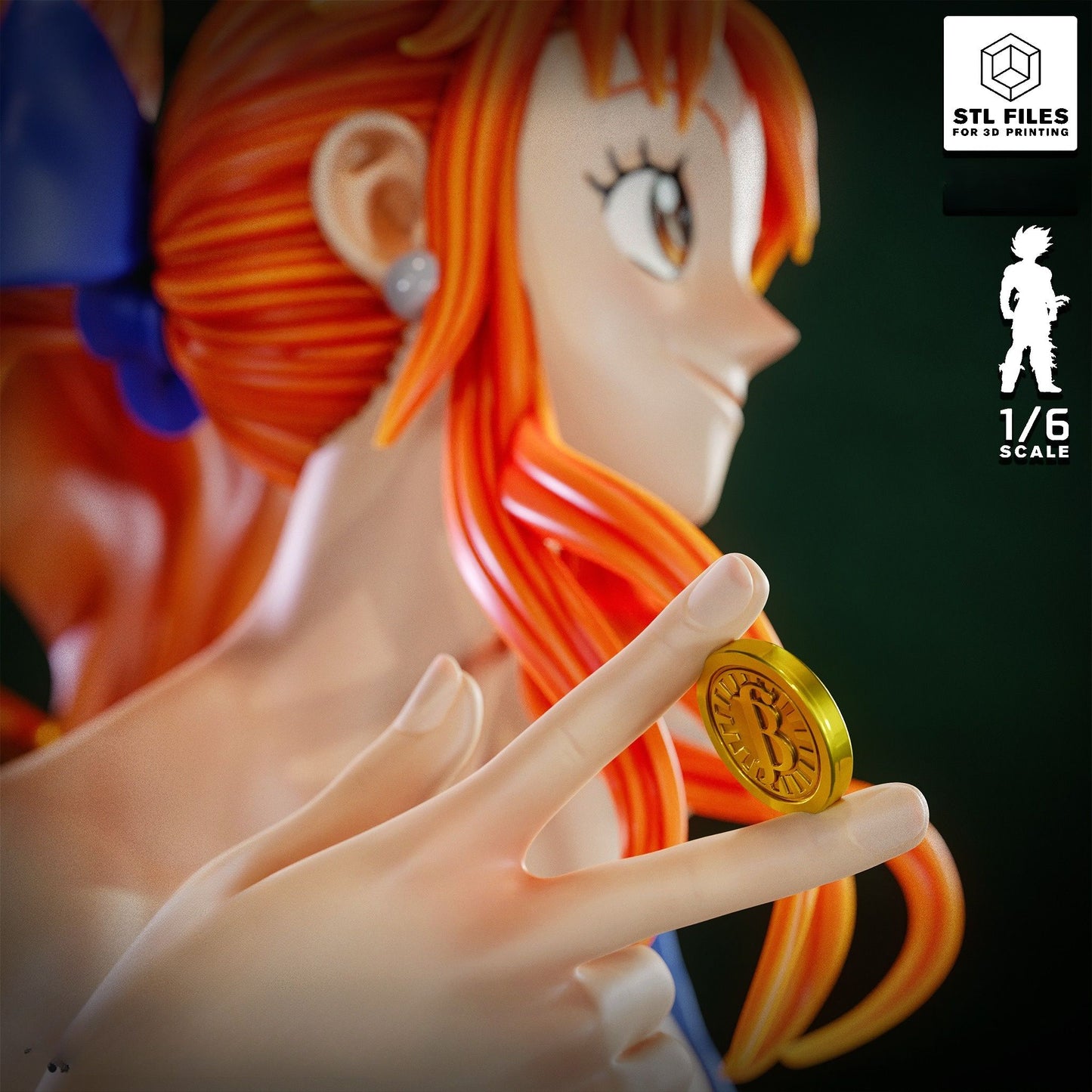 4137 Nami - One Piece - STL 3D Print Files