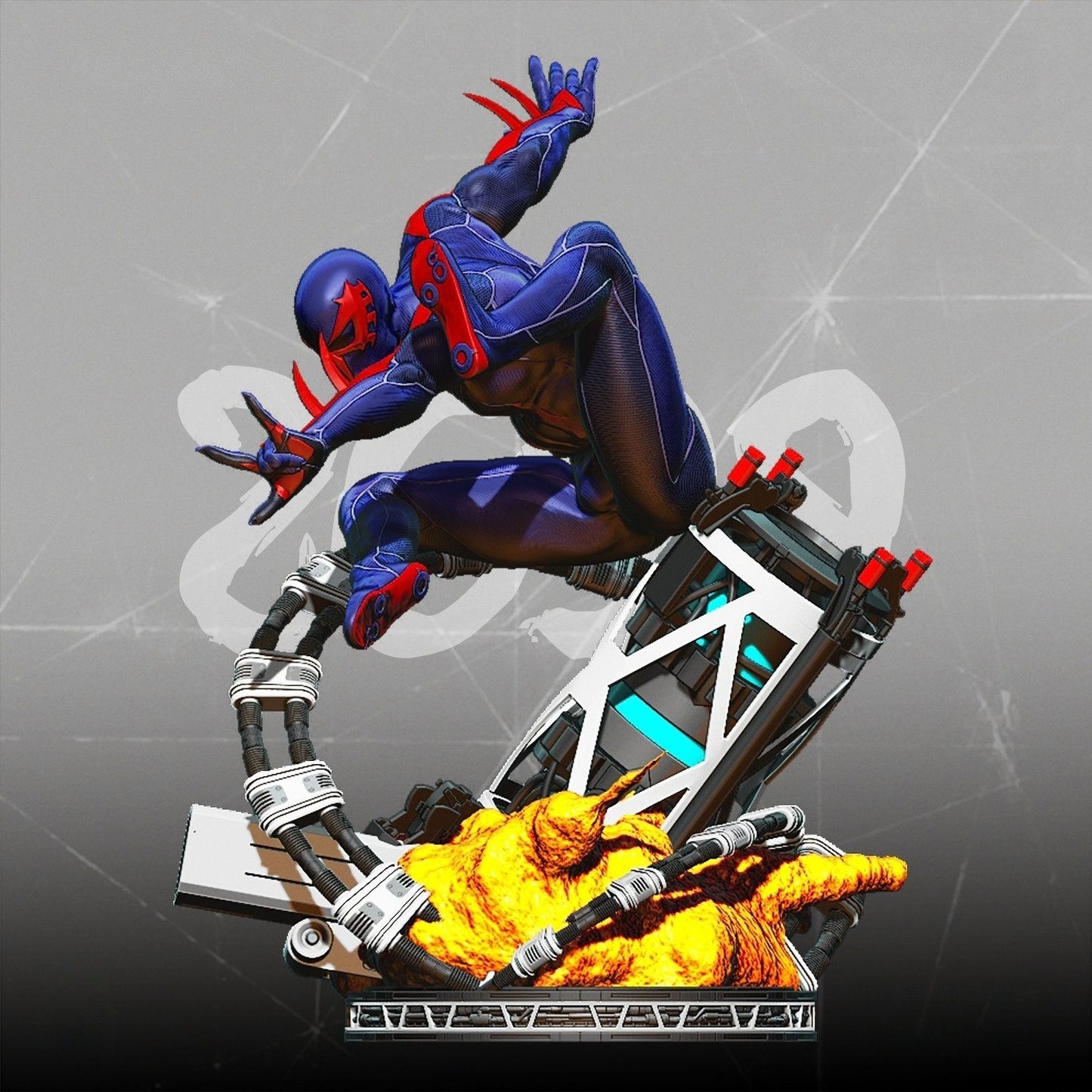 3624 Spider-man 2099 - Marvel comics - STL 3D Print Files