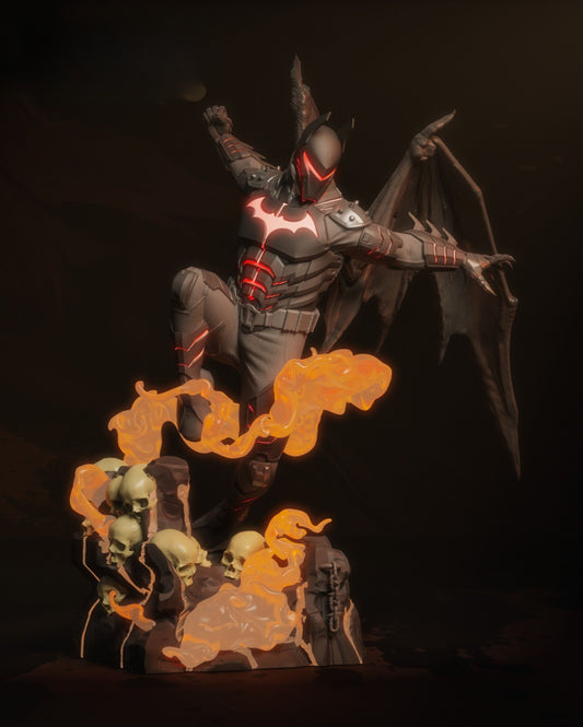 4117 Hellbat - DC COMICS - STL 3D Print Files