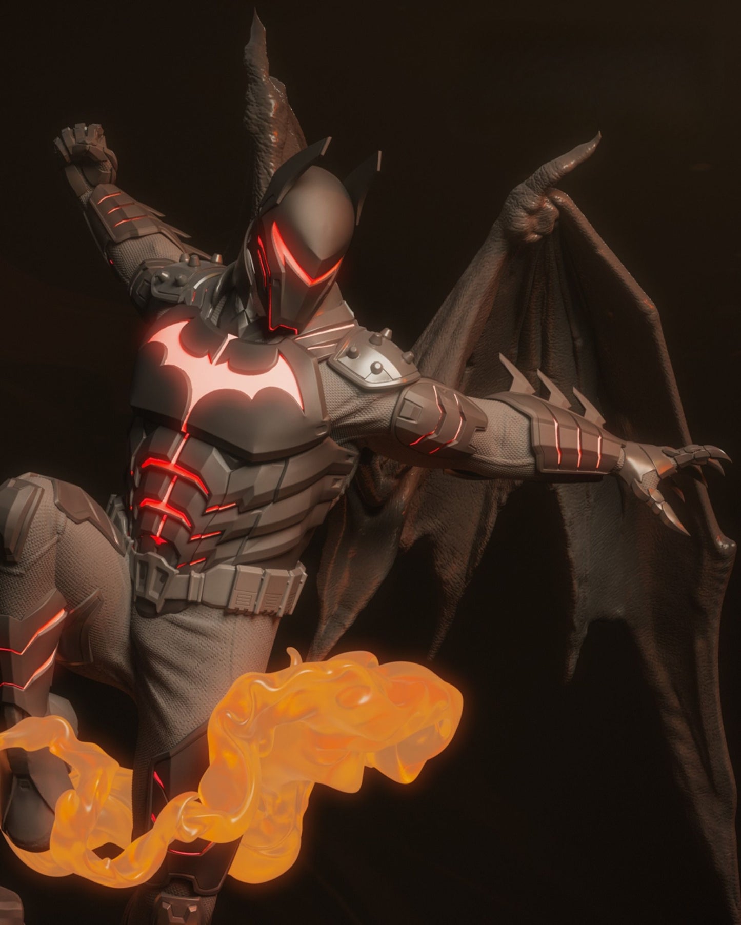 4117 Hellbat - DC COMICS - STL 3D Print Files