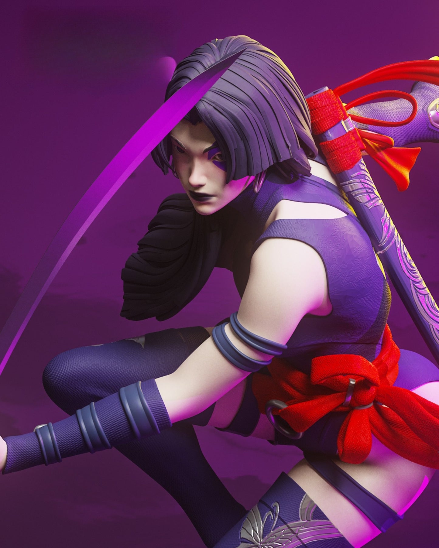 4118 Psylocke - Marvel Rivals - STL 3D Print Files