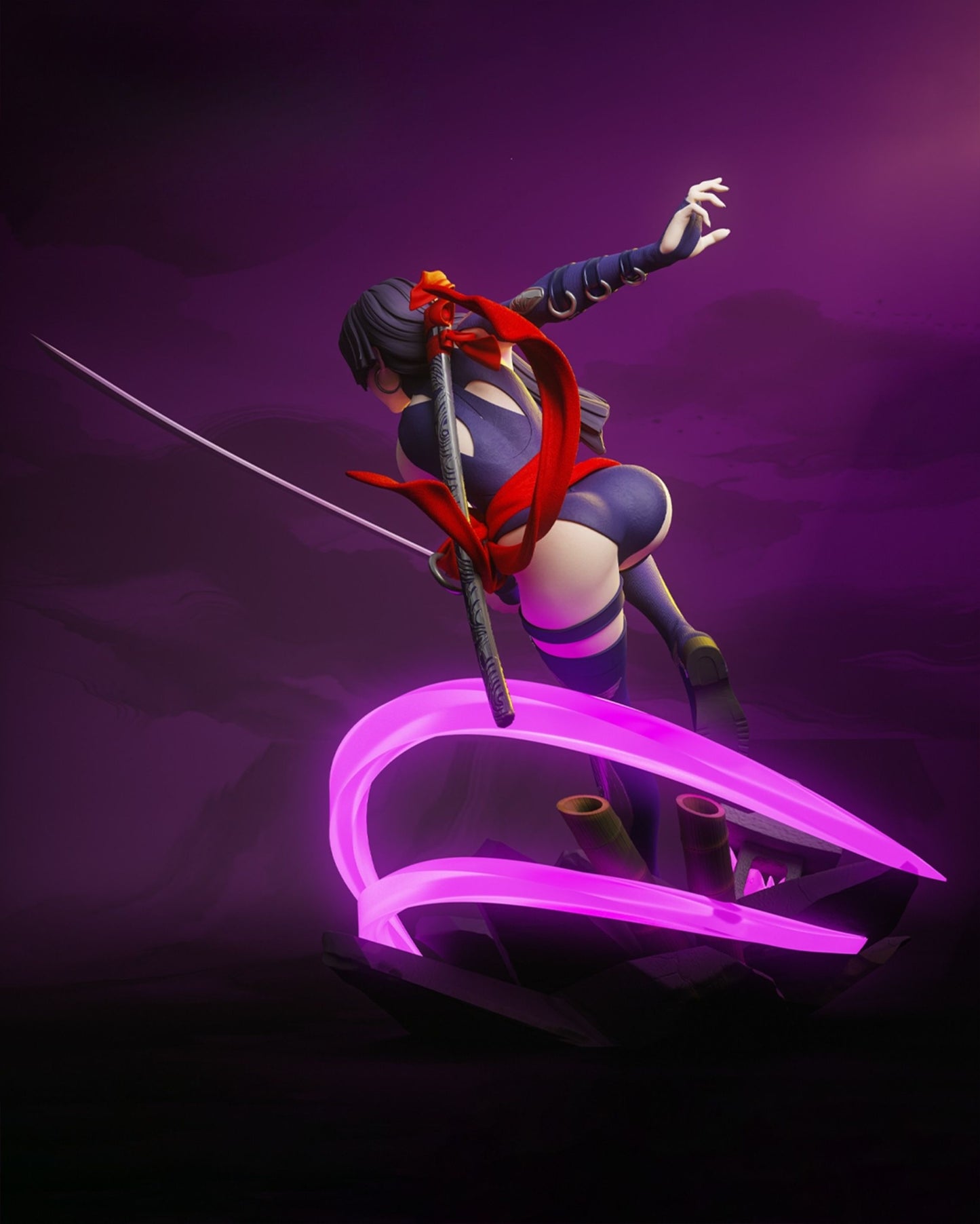 4118 Psylocke - Marvel Rivals - STL 3D Print Files