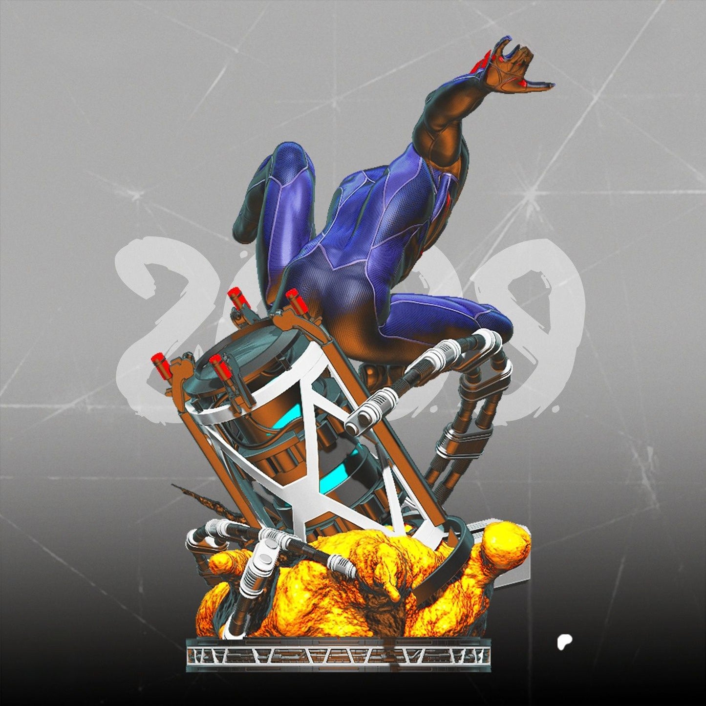 3624 Spider-man 2099 - Marvel comics - STL 3D Print Files