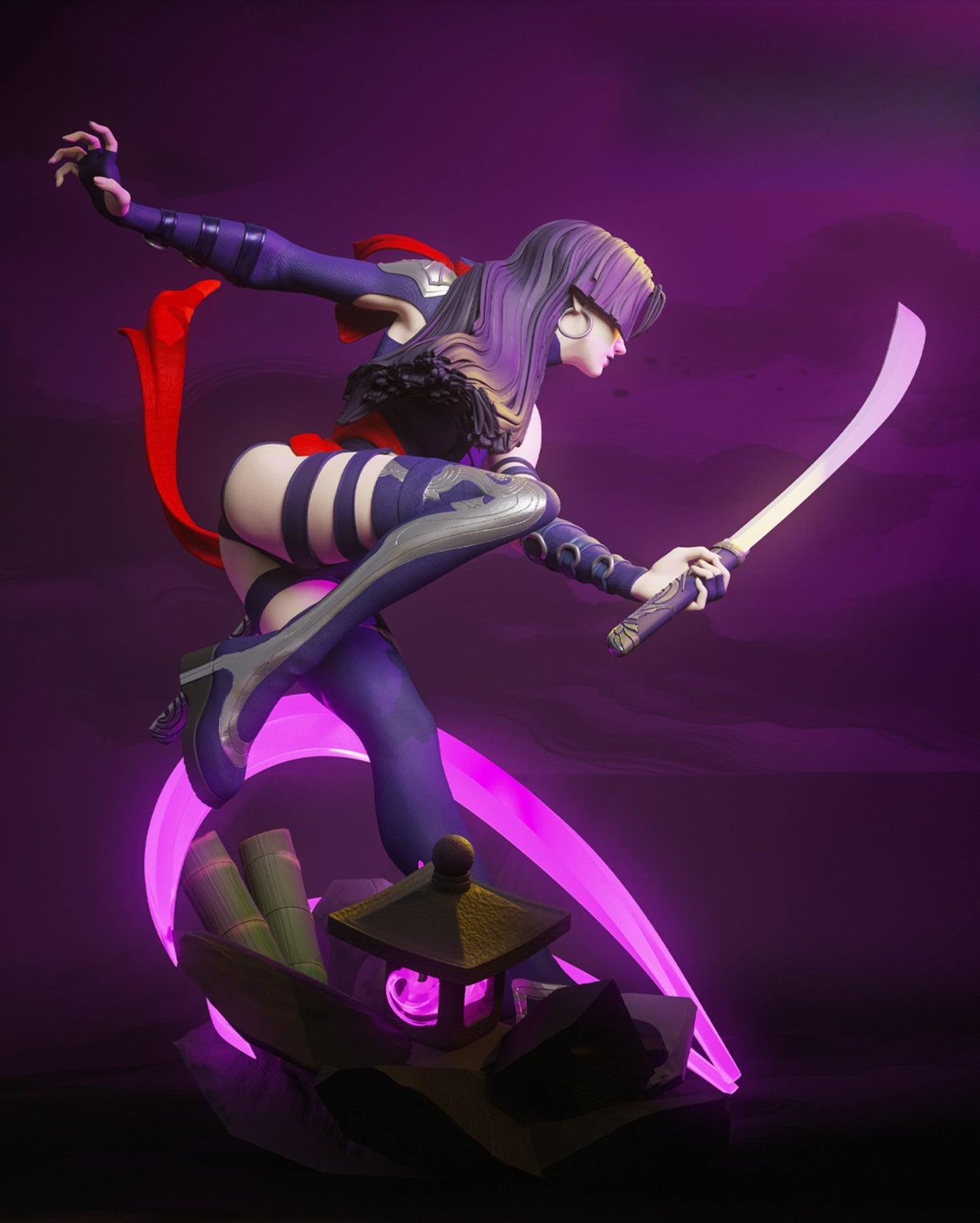 4118 Psylocke - Marvel Rivals - STL 3D Print Files