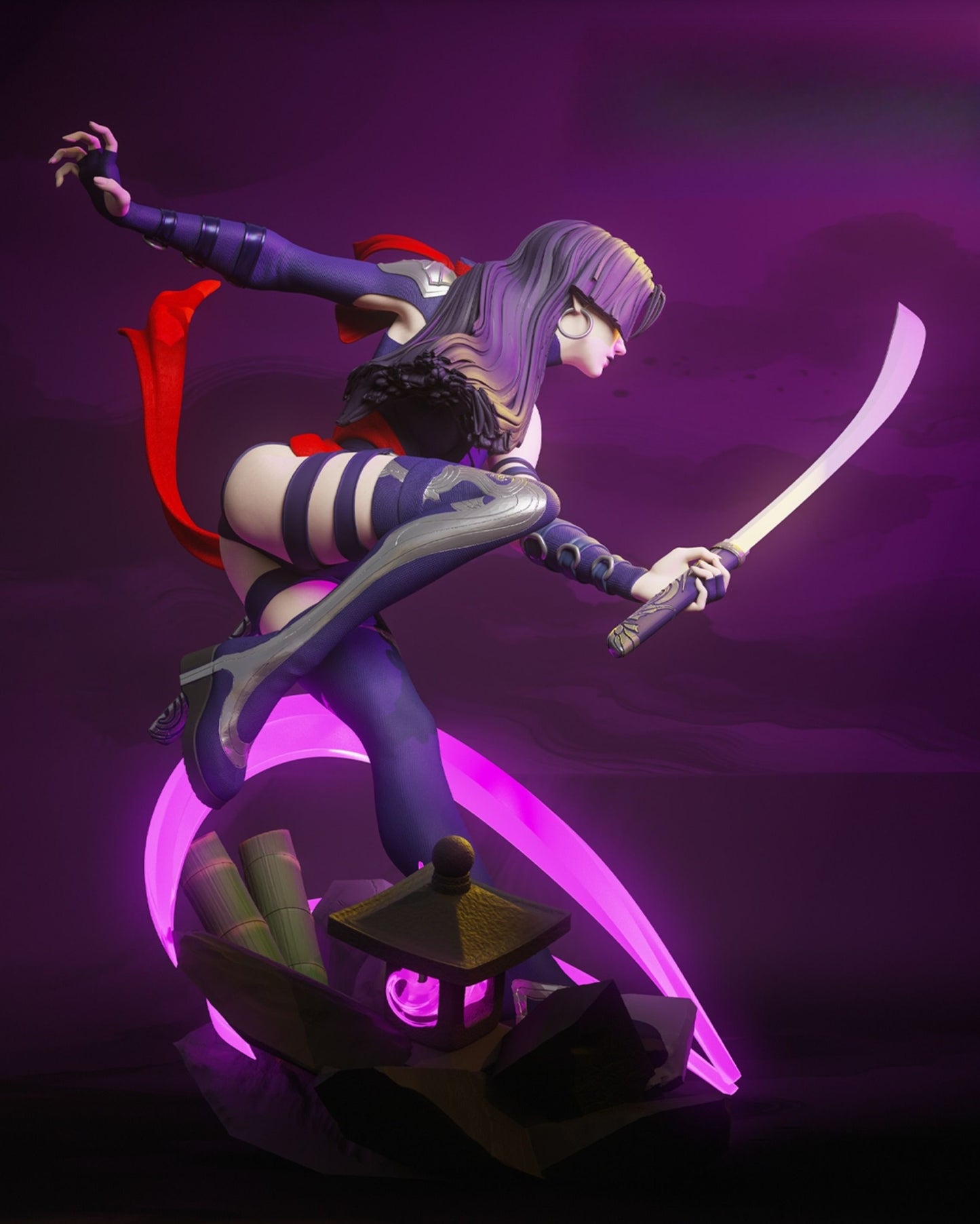 4118 Psylocke - Marvel Rivals - STL 3D Print Files