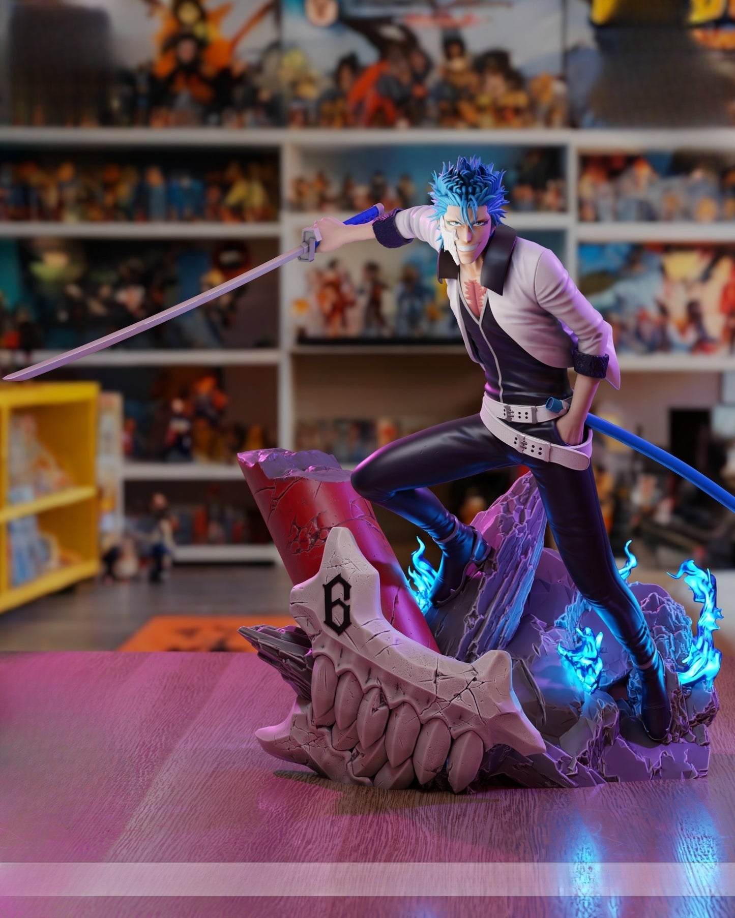 3355 Grimmjow Jaegerjaquez - Bleach - STL 3D Print Files