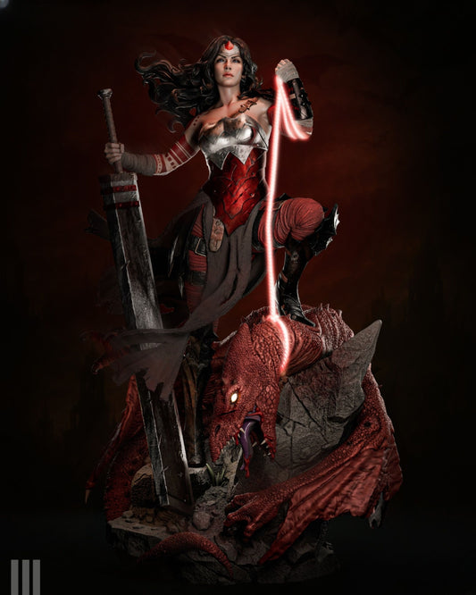 3840 Wonder Woman - DC Comics - STL 3D Print Files
