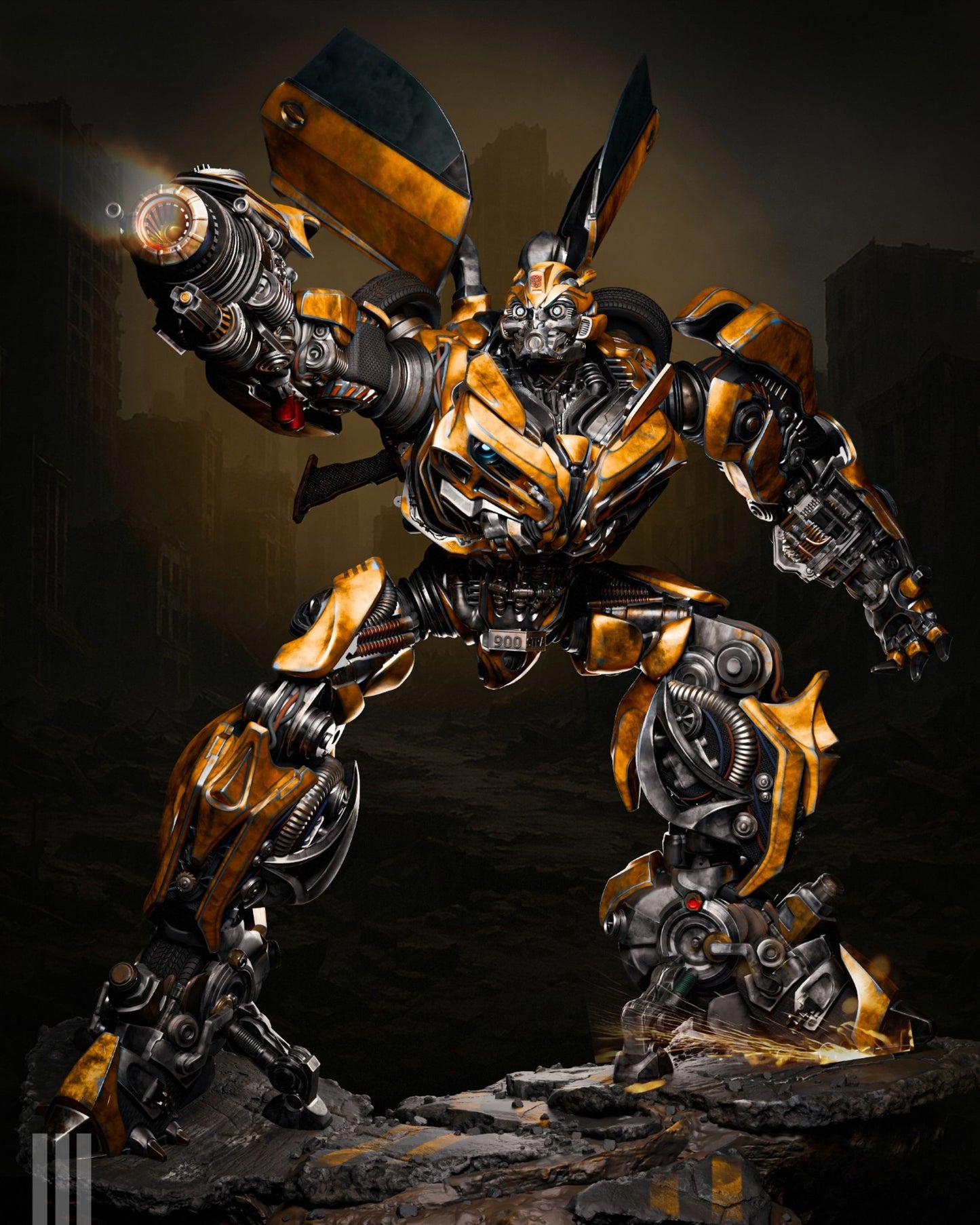 4032 Bumblebee - Transformers - STL 3D Print Files