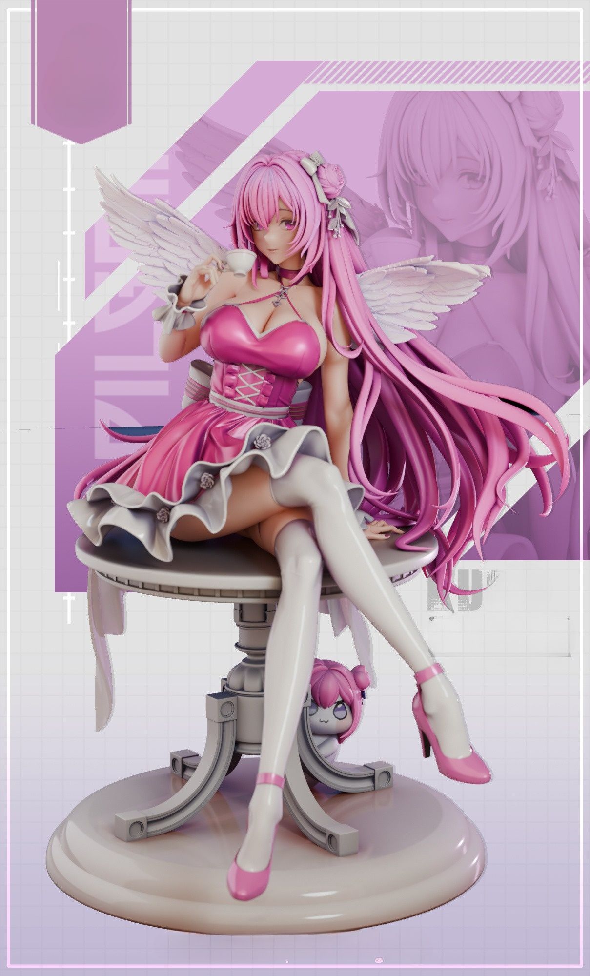 4126 Dorothy - Nikke Goddess of Victory - STL 3d Print Files